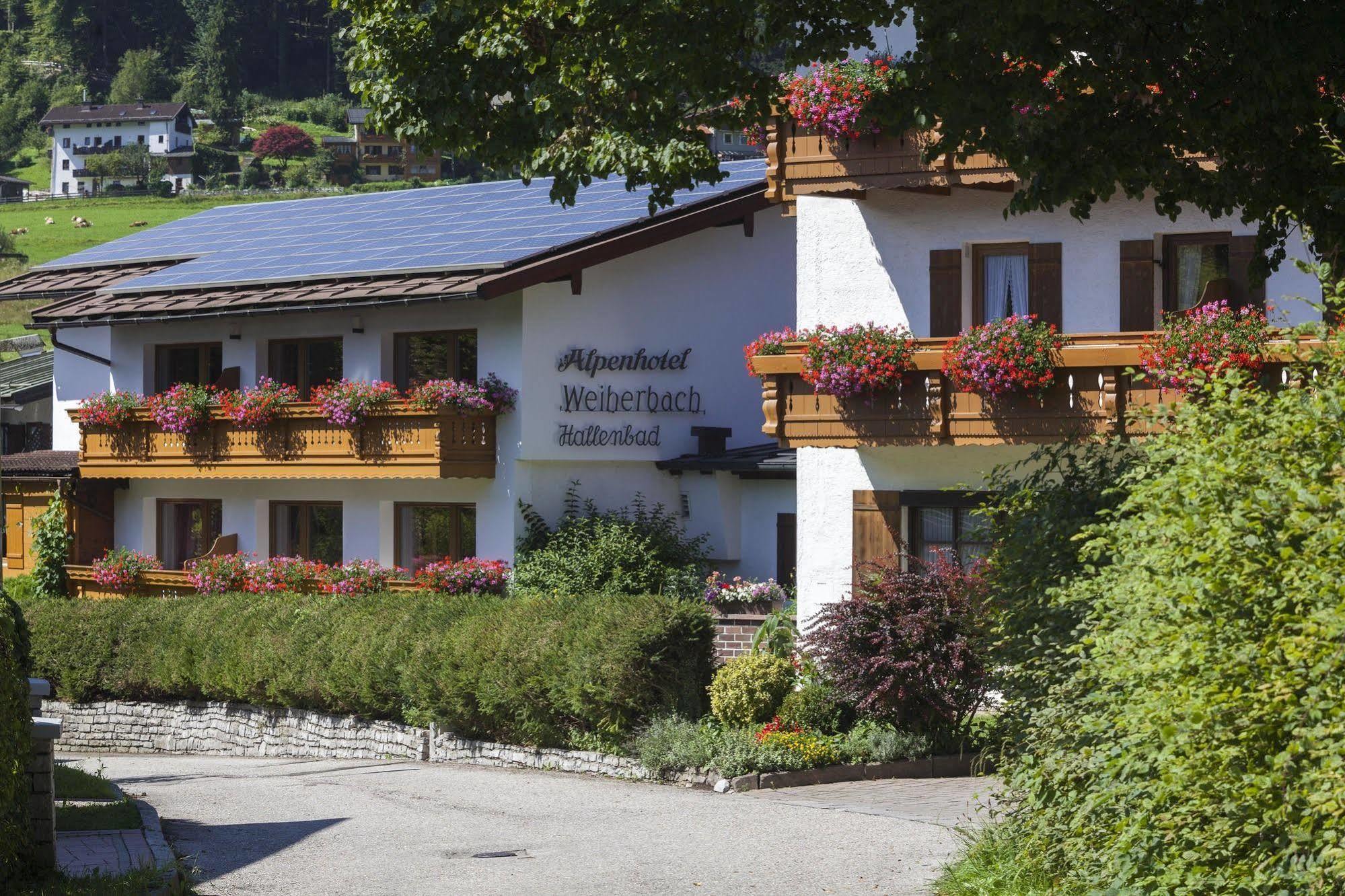 Alpenhotel Weiherbach Berchtesgaden Hallenbad Und Sauna Exterior photo